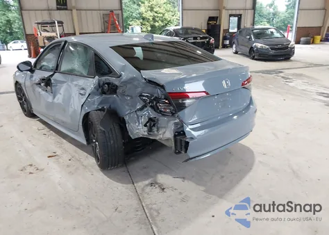 2024 Honda Civic Sport z USA, uszkodzony, nr VIN 2HGFE2F52RH573874